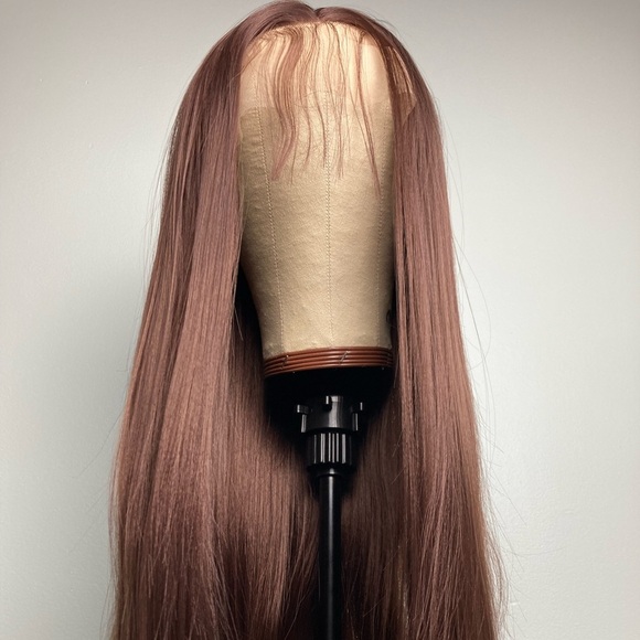 Brown Wigs Long Hair Lace Front Wig - Picture 11 of 12